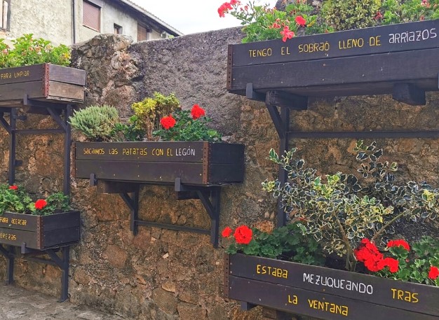 Jardineras de San Martín del Castañar 2