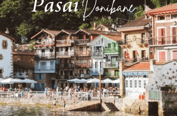 PASAI DONIBANE, UNA PRECIOSA ESTAMPA MARINERA PASAI DONIBANE, UNA PRECIOSA ESTAMPA MARINERA