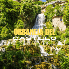 ORBANEJA DEL CASTILLO, EL PUEBLO-CASCADA DE BURGOS