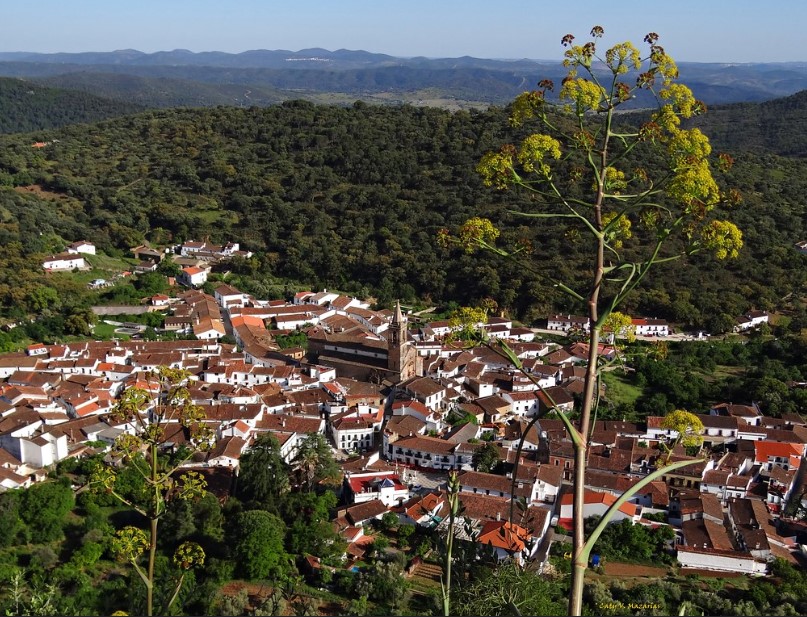 Vistas desde la Peña de Alájar