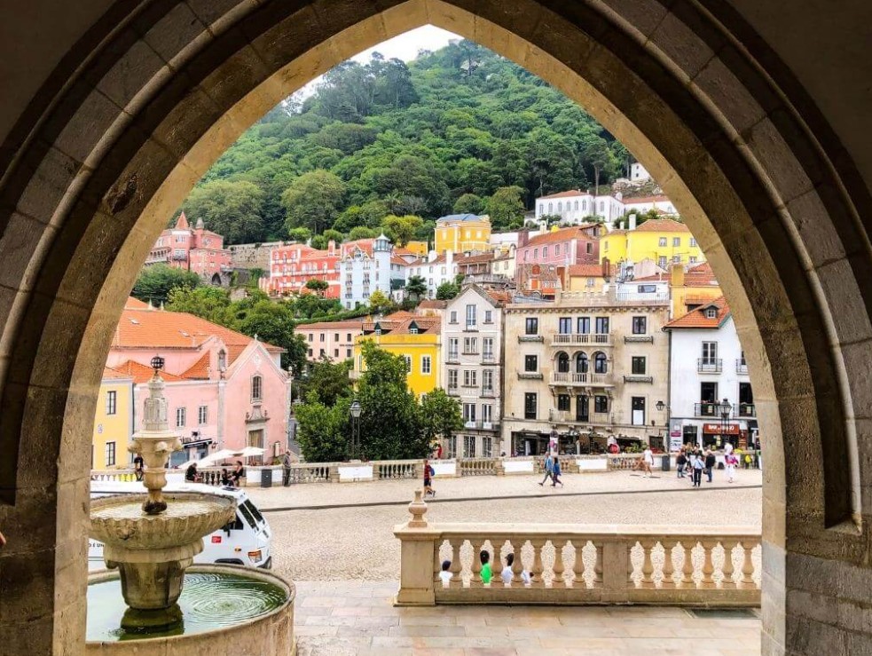 Vista panorámica de Sintra