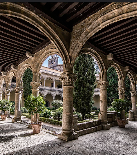 Claustro de Monasterio de Yuste 1