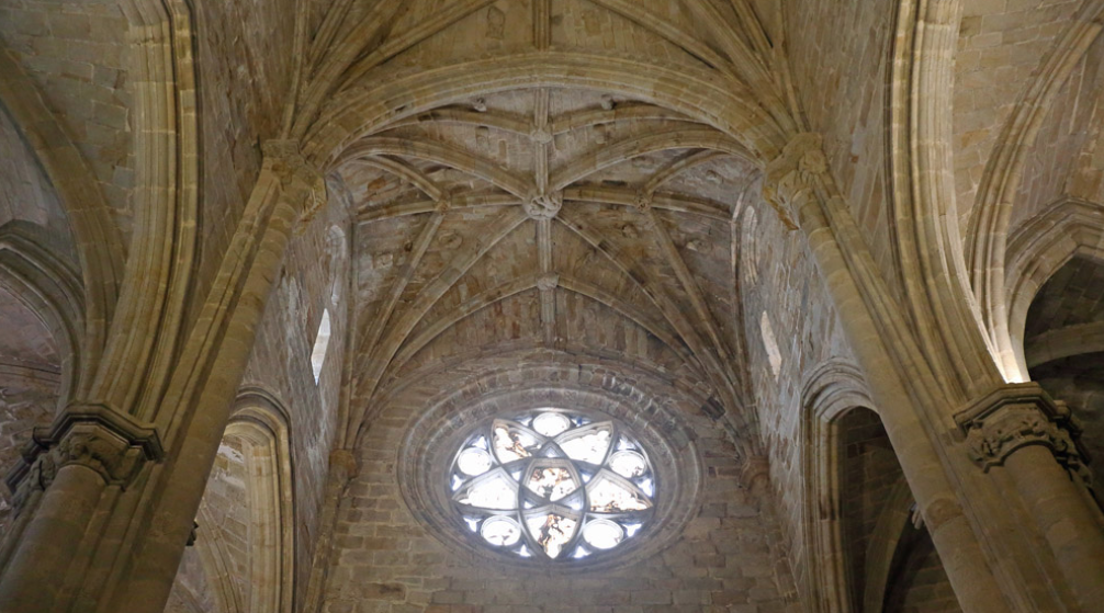 bóveda crucería catedral Plasencia