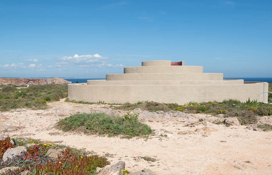 Espiral-laberinto de la Fortaleza de Sagres