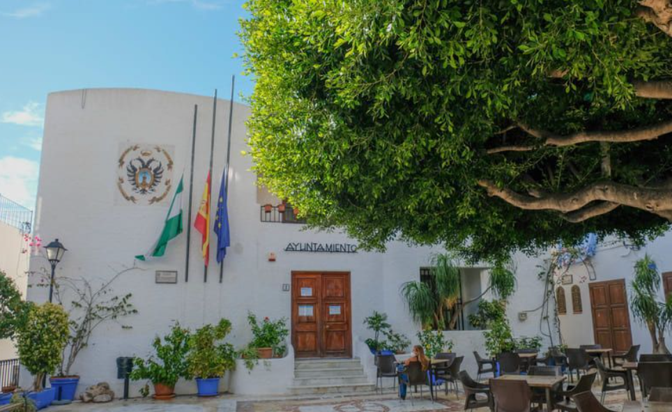 Plaza del Ayuntamiento de Mojácar