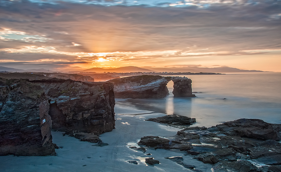 Panorámica de la Playa de Las Catedrales 2