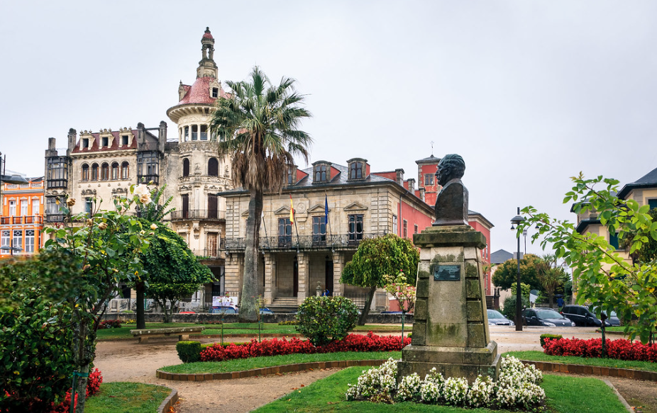 Plaza de España de Ribadeo