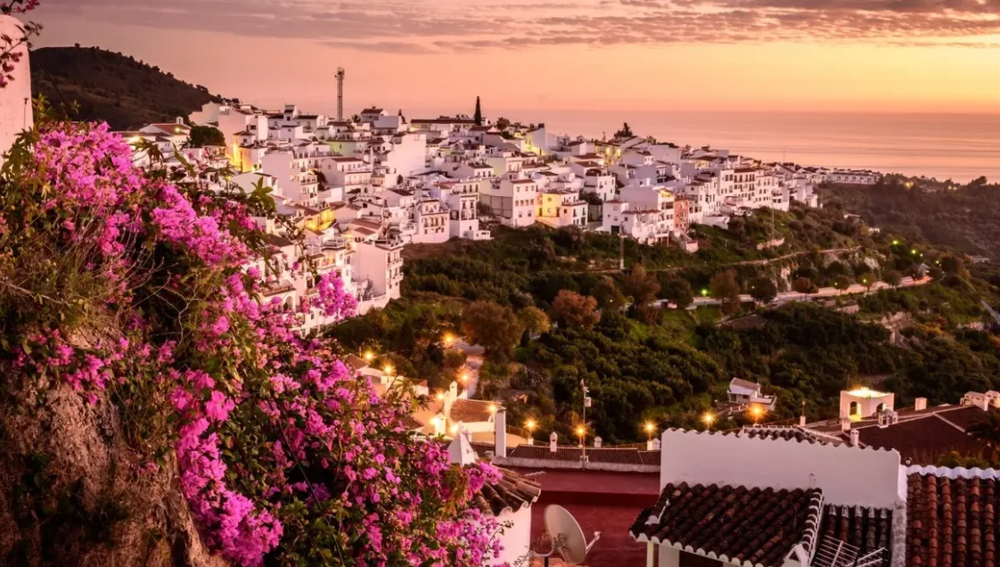Panorámica desde los miradores de Frigiliana