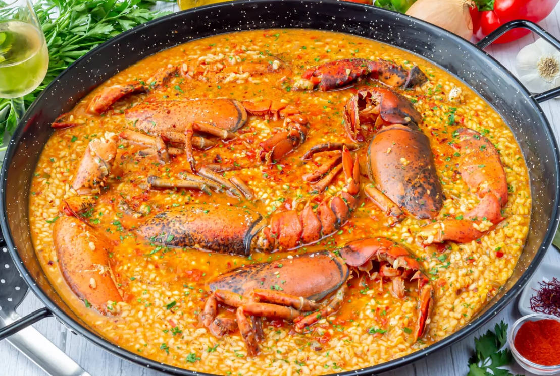 arroz caldoso con bogavante