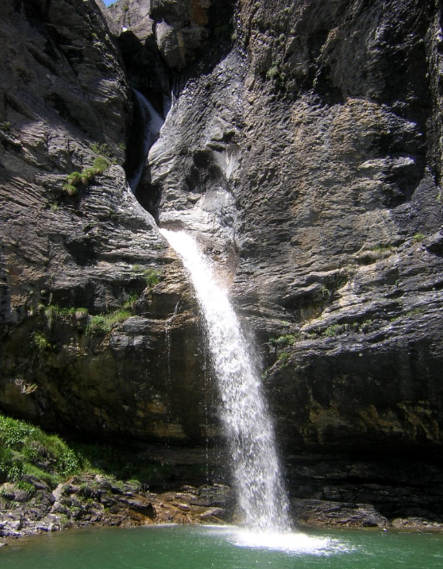 Cascada Natural de O Saldo de Escarrilla
