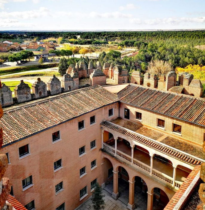 Patio de Armas del Castillo de Coca