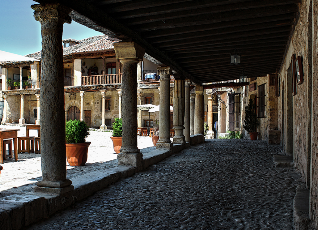 Plaza Mayor en Pedraza
