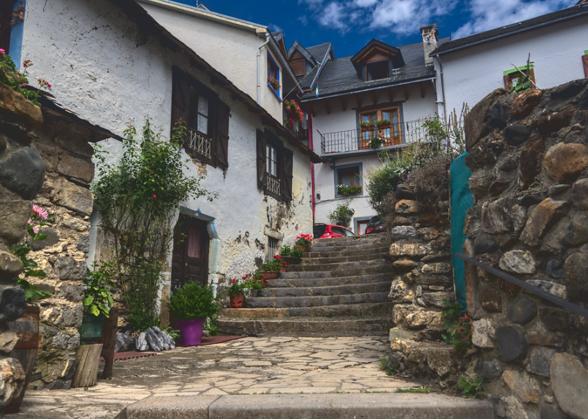 Calles de Sallent de Gállego 1