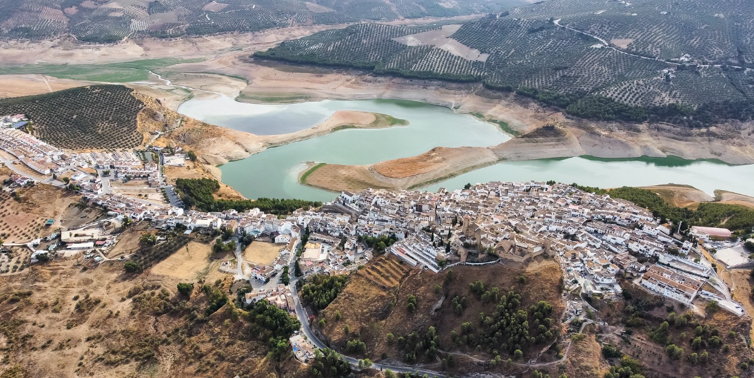 Panorámica de Iznájar