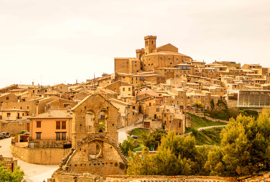 Panorámica de Ujué