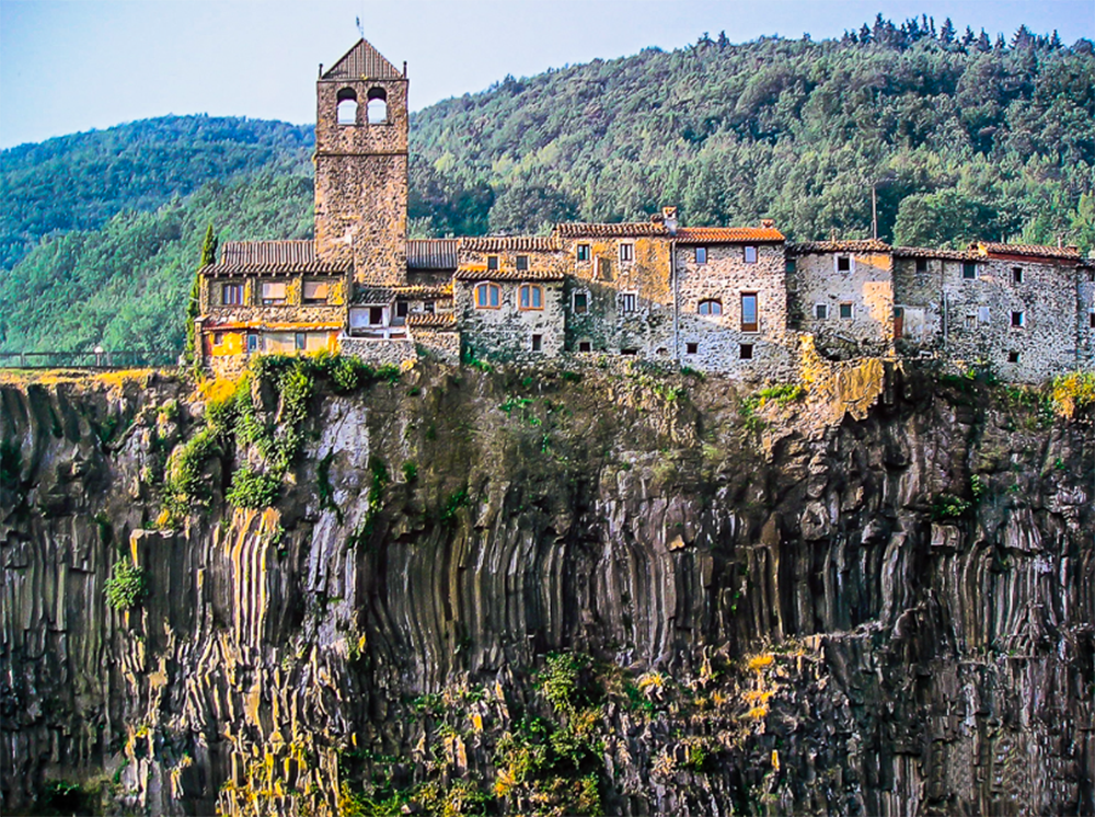 Acantilado de basalto