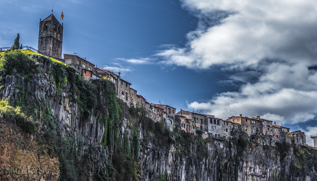 Panorámica de Castellfollit de la Roca