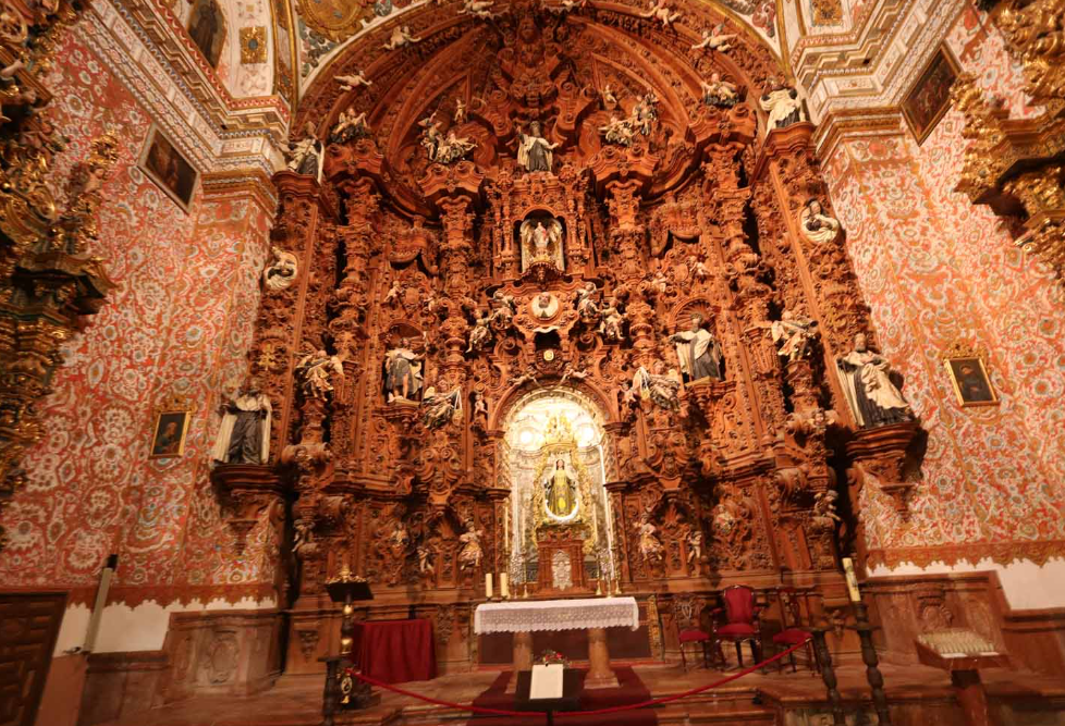 Retablo de la Iglesia del Carmen Antequera 1