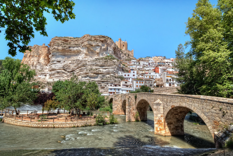 Vista panorámica de Alcalá del Júcar