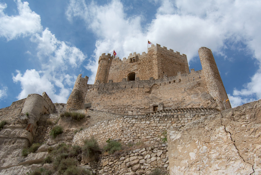 Vistas del Castillo de Alcalá del Júcar